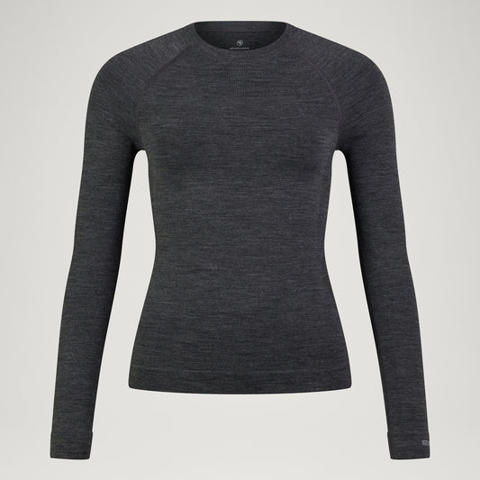 Sous-Vêtement ENDURA BAABAA PRO Manches Longues Femme Gris