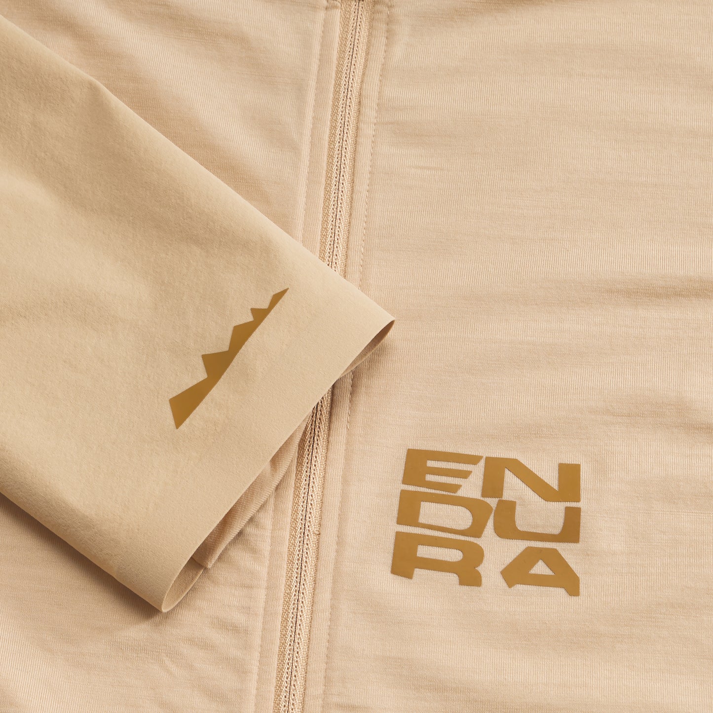 Shirt ENDURA ALLTRACK RIDE Korte Mouwen Dames Sand