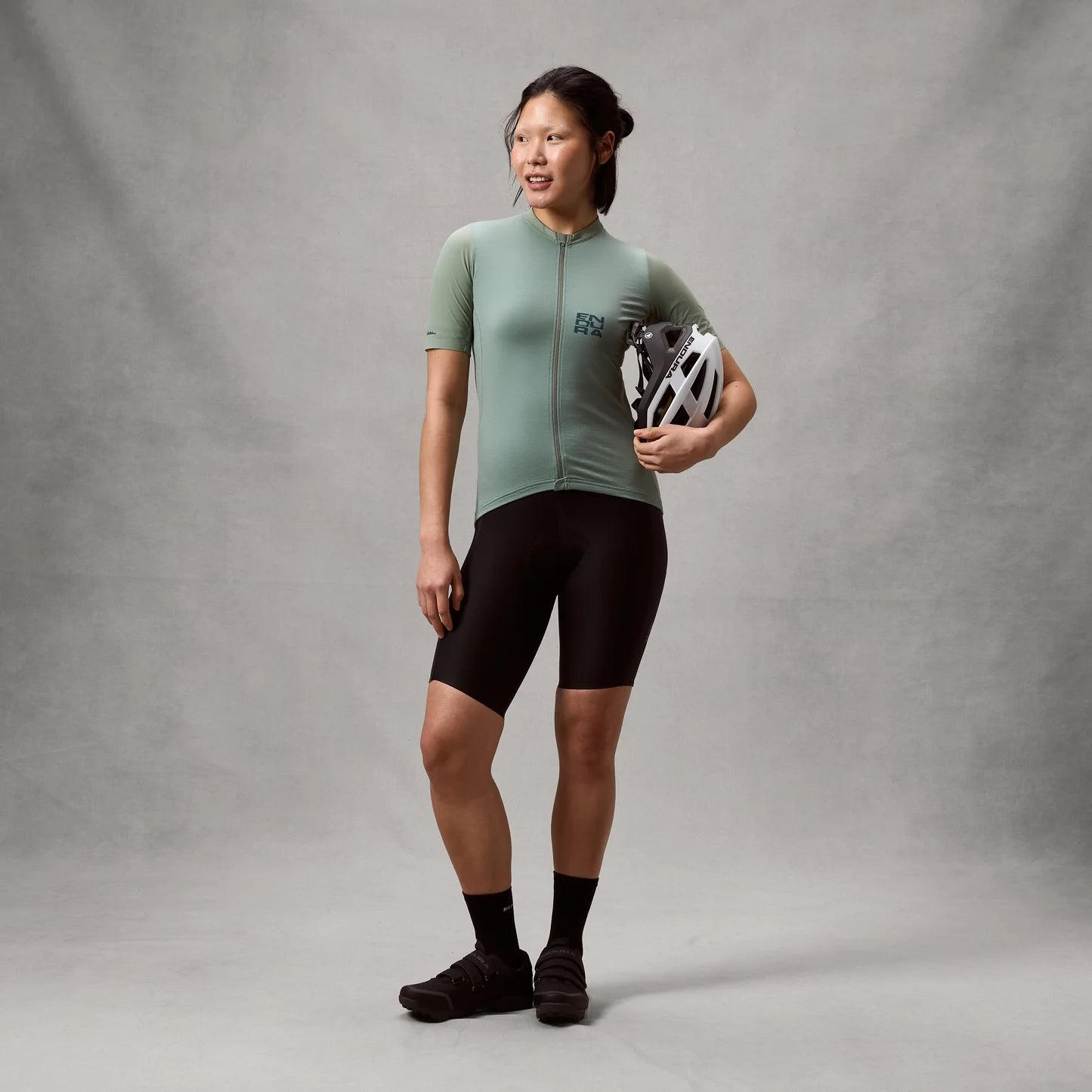 Trøje ENDURA ALLTRACK RIDE Korte Ærmer Dame Sage Green