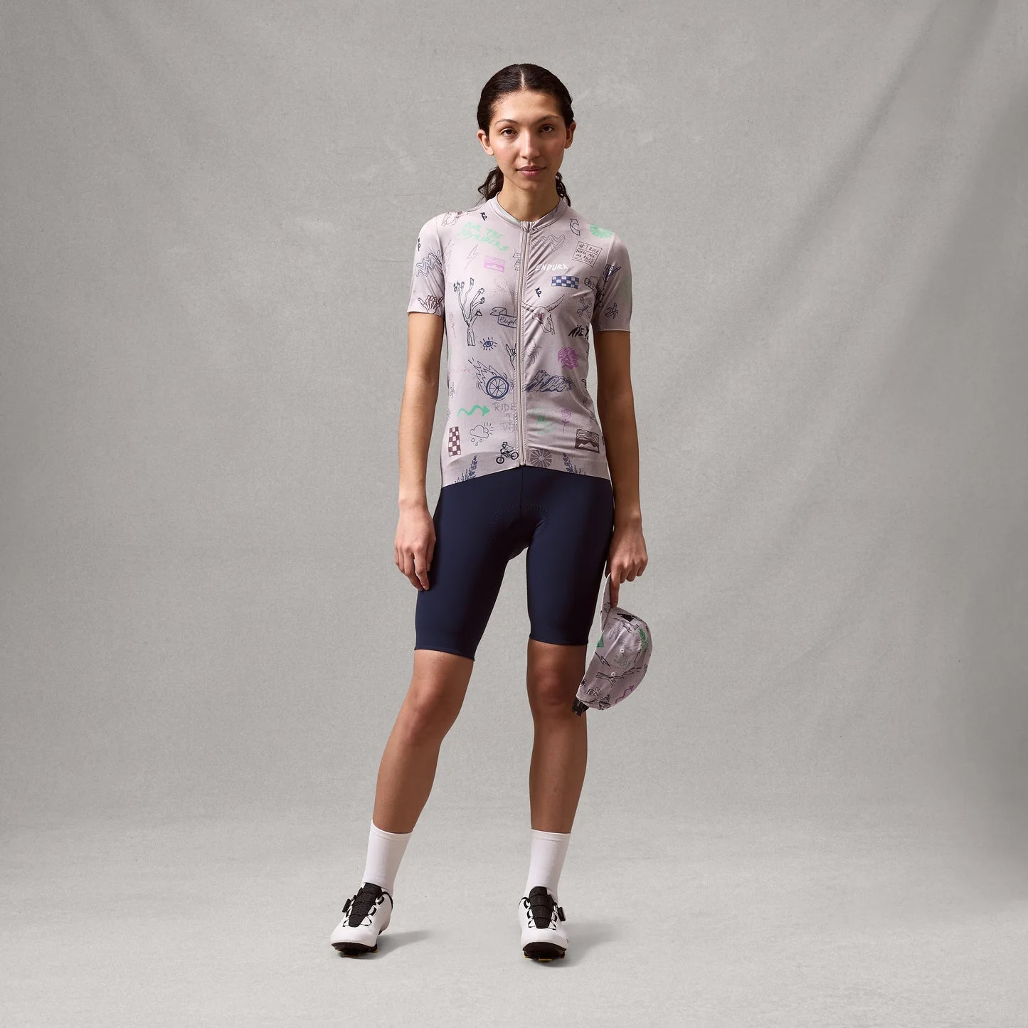 ENDURA PRO SL PRINT GTI Short Sleeve Women's Jersey Titanium