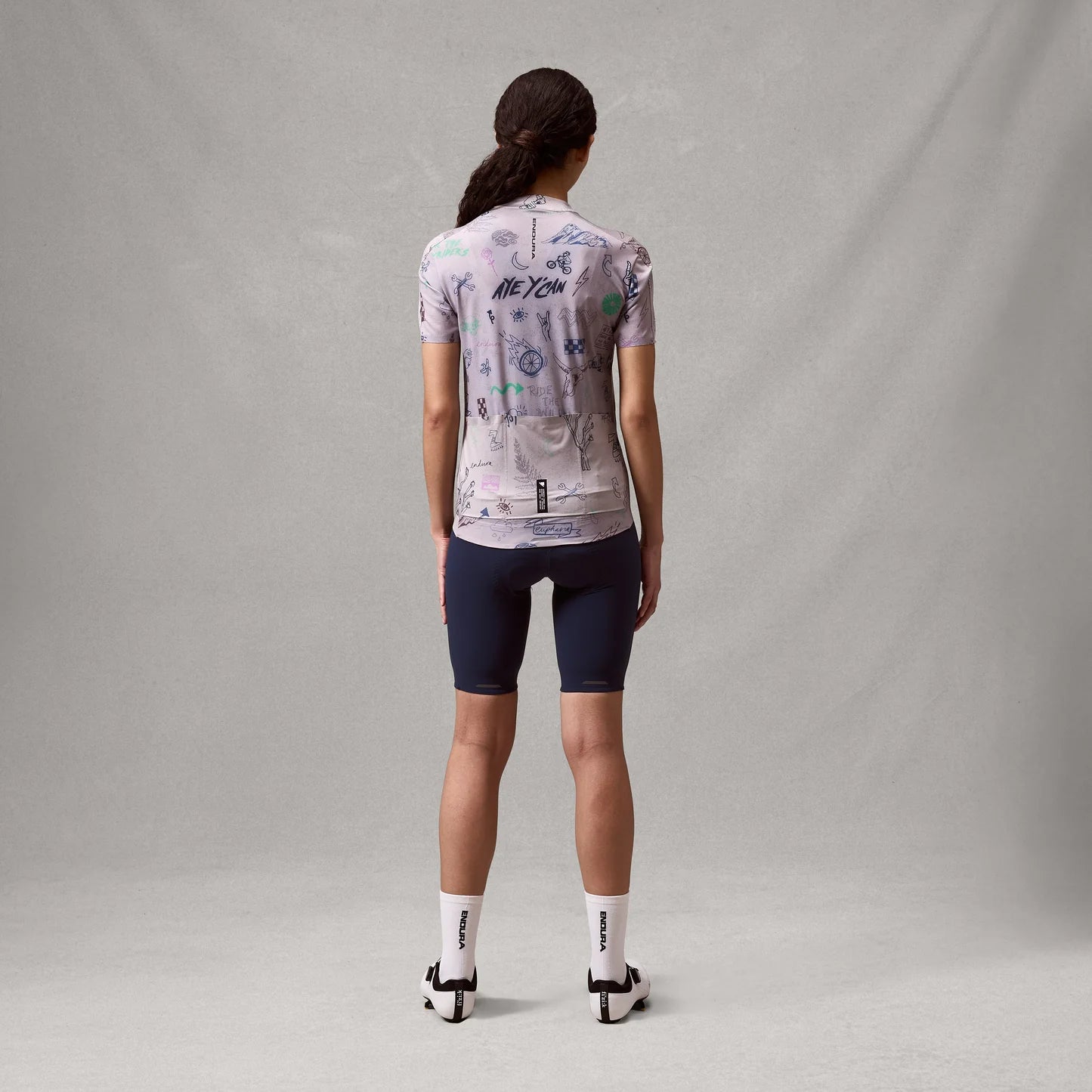 ENDURA PRO SL PRINT GTI Short Sleeve Women's Jersey Titanium