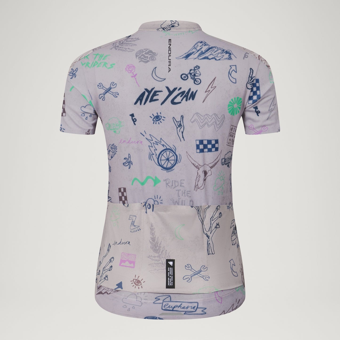 ENDURA PRO SL PRINT GTI Short Sleeve Women's Jersey Titanium
