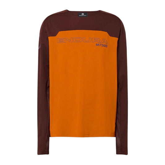 Maillot ENDURA MT500 BURNER Junior Manches Longues Orange