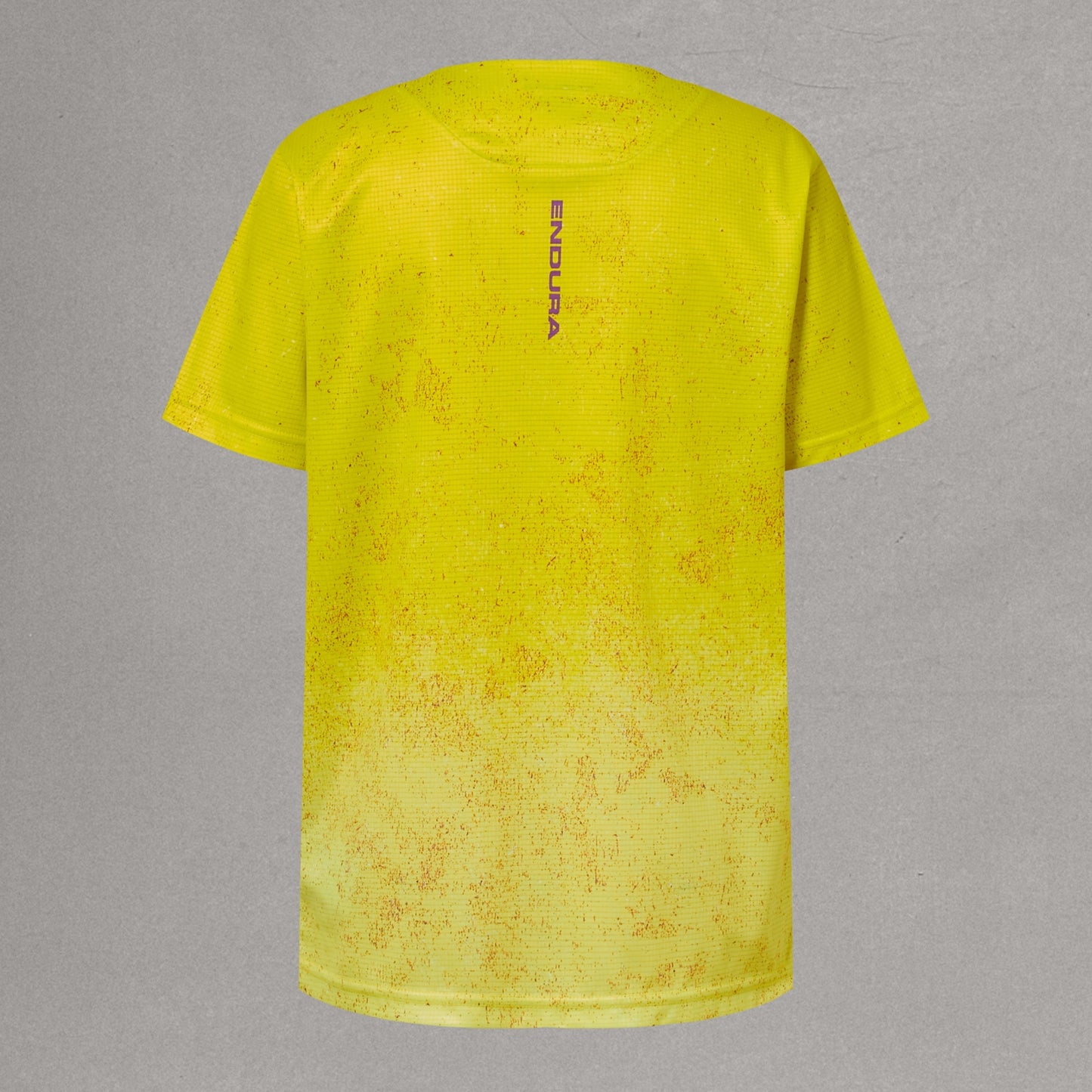 Maillot ENDURA SINGLETRACK CORE Junior Manches Courtes Jaune