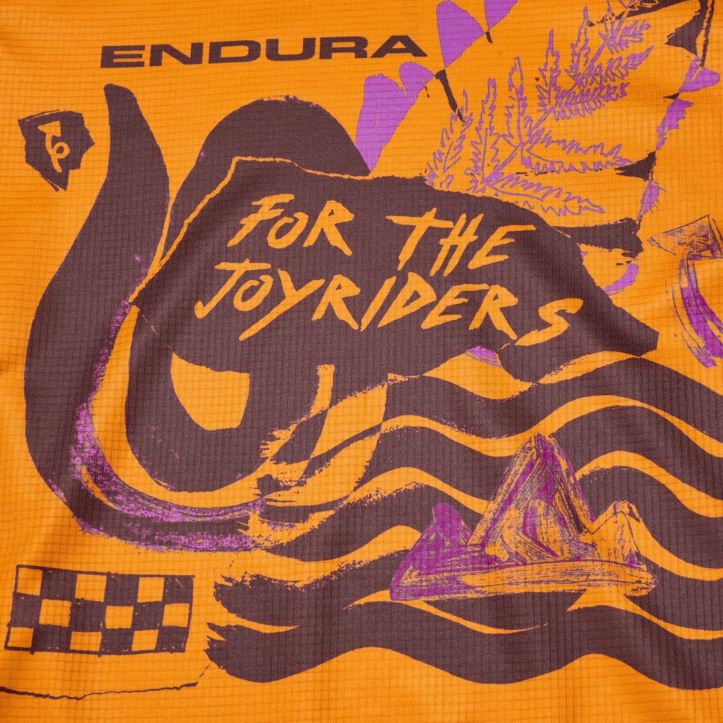 Maillot ENDURA SINGLETRACK CORE Junior Manches Courtes Orange