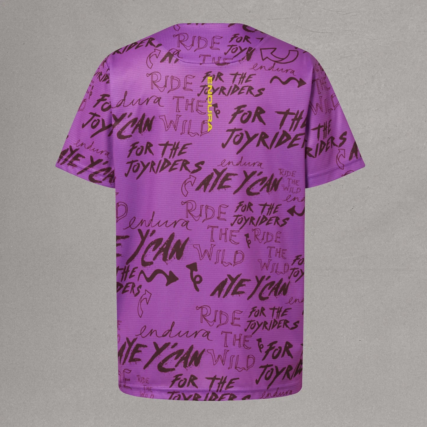 Maillot ENDURA SINGLETRACK CORE Junior Manches Courtes Violet