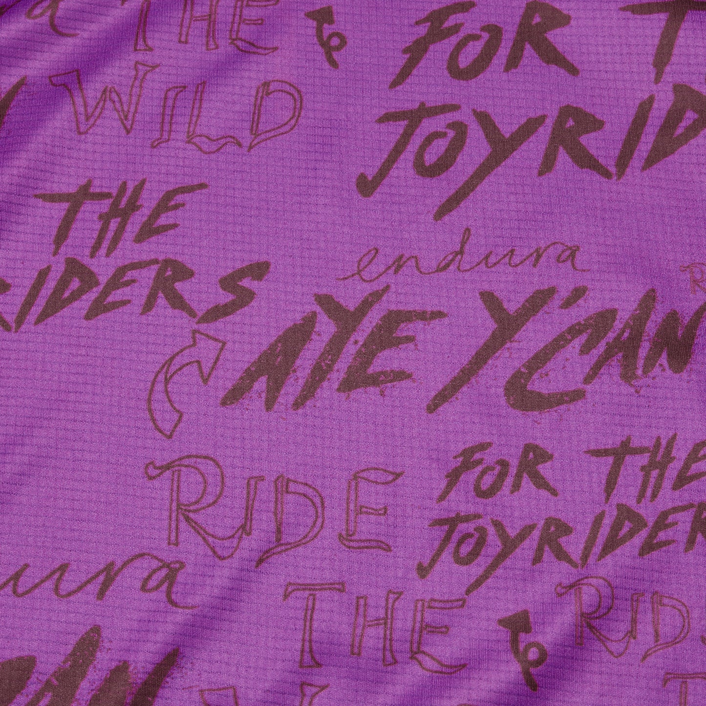 Maillot ENDURA SINGLETRACK CORE Junior Manches Courtes Violet