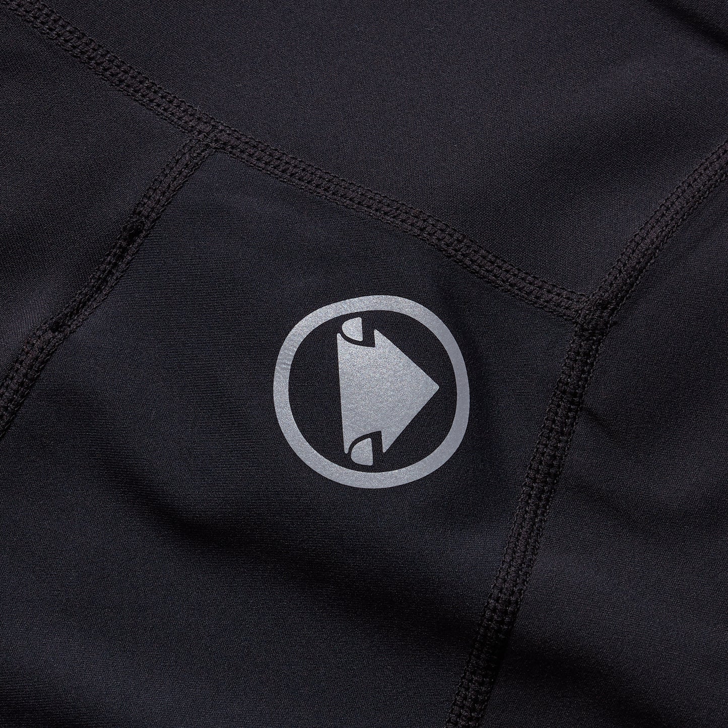 ENDURA LOOP WAIST-sadelbyxor Kortmodell Svart