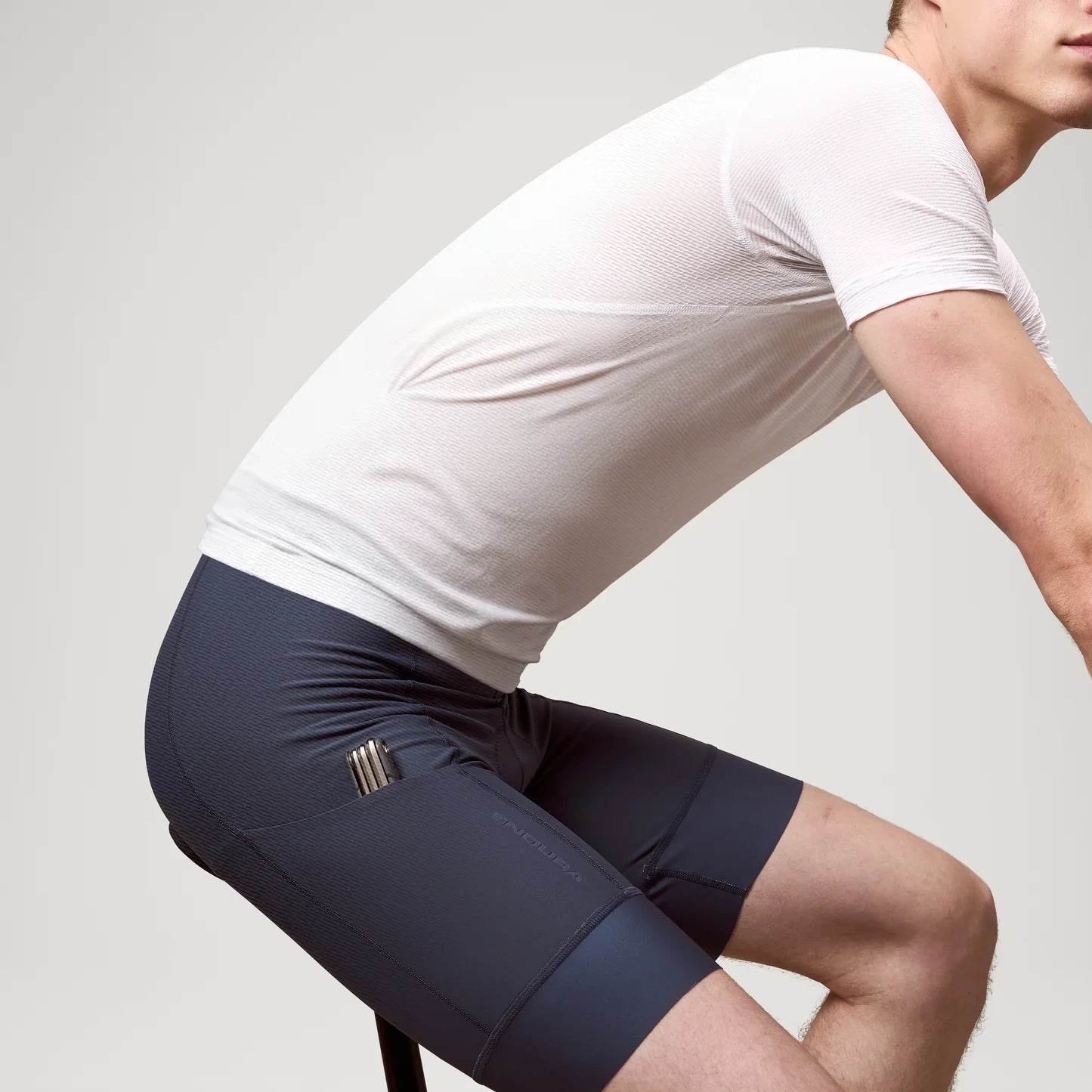 Culotte Corto ENDURA LOOP WAIST Carbon Grigio