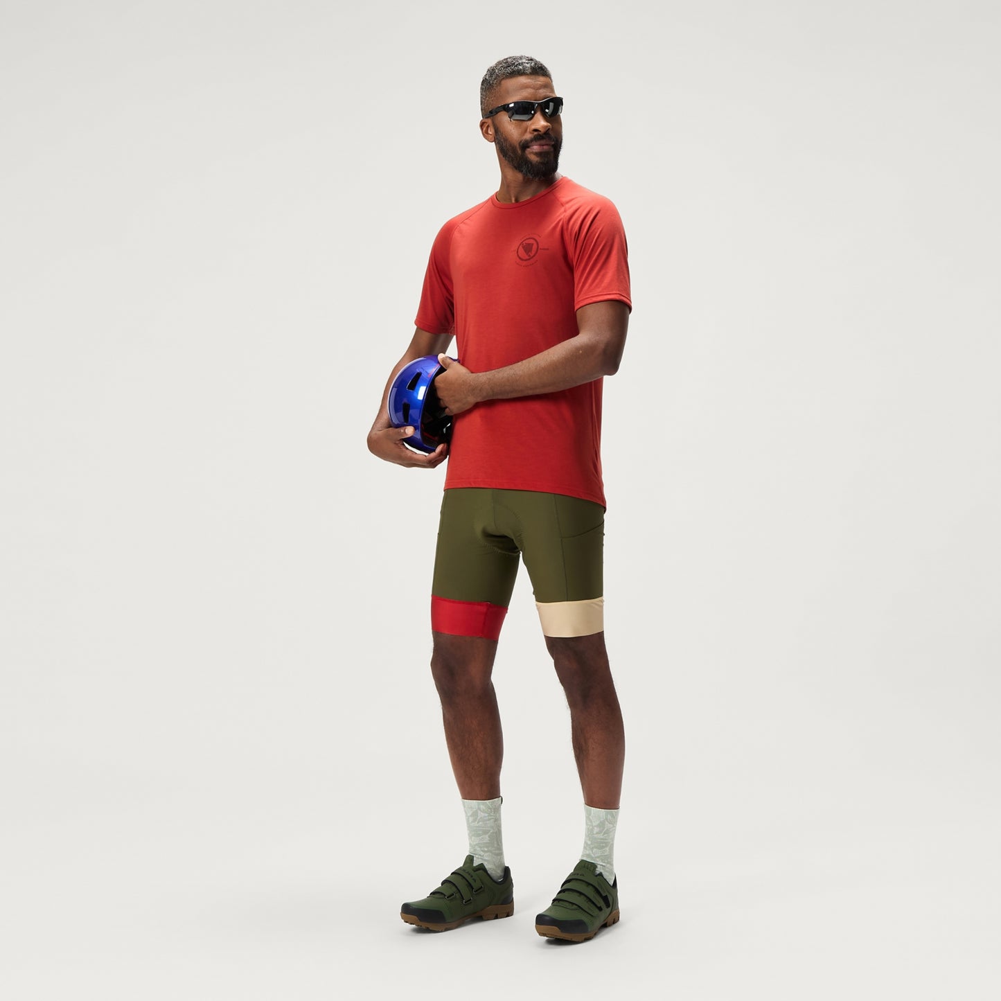 Cuissard Court ENDURA LOOP WAIST Vert