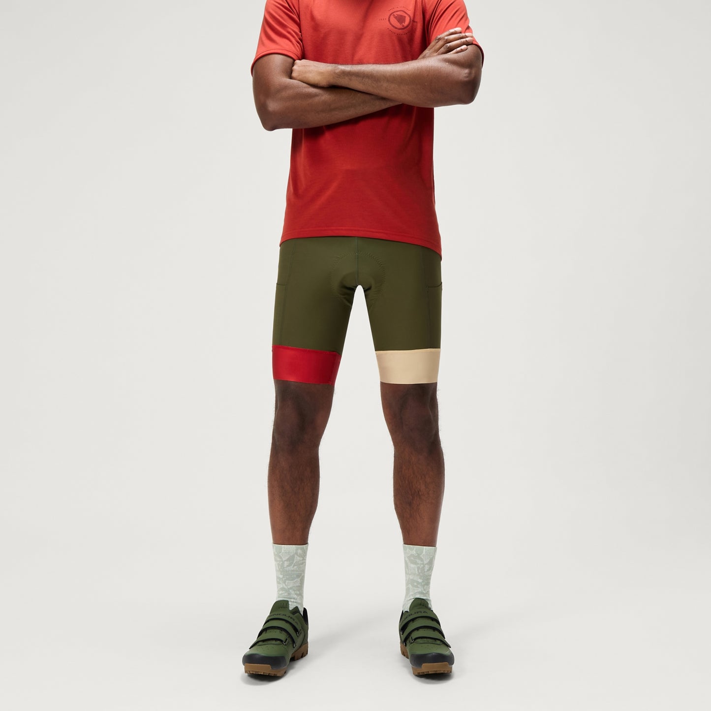 Cuissard Court ENDURA LOOP WAIST Vert