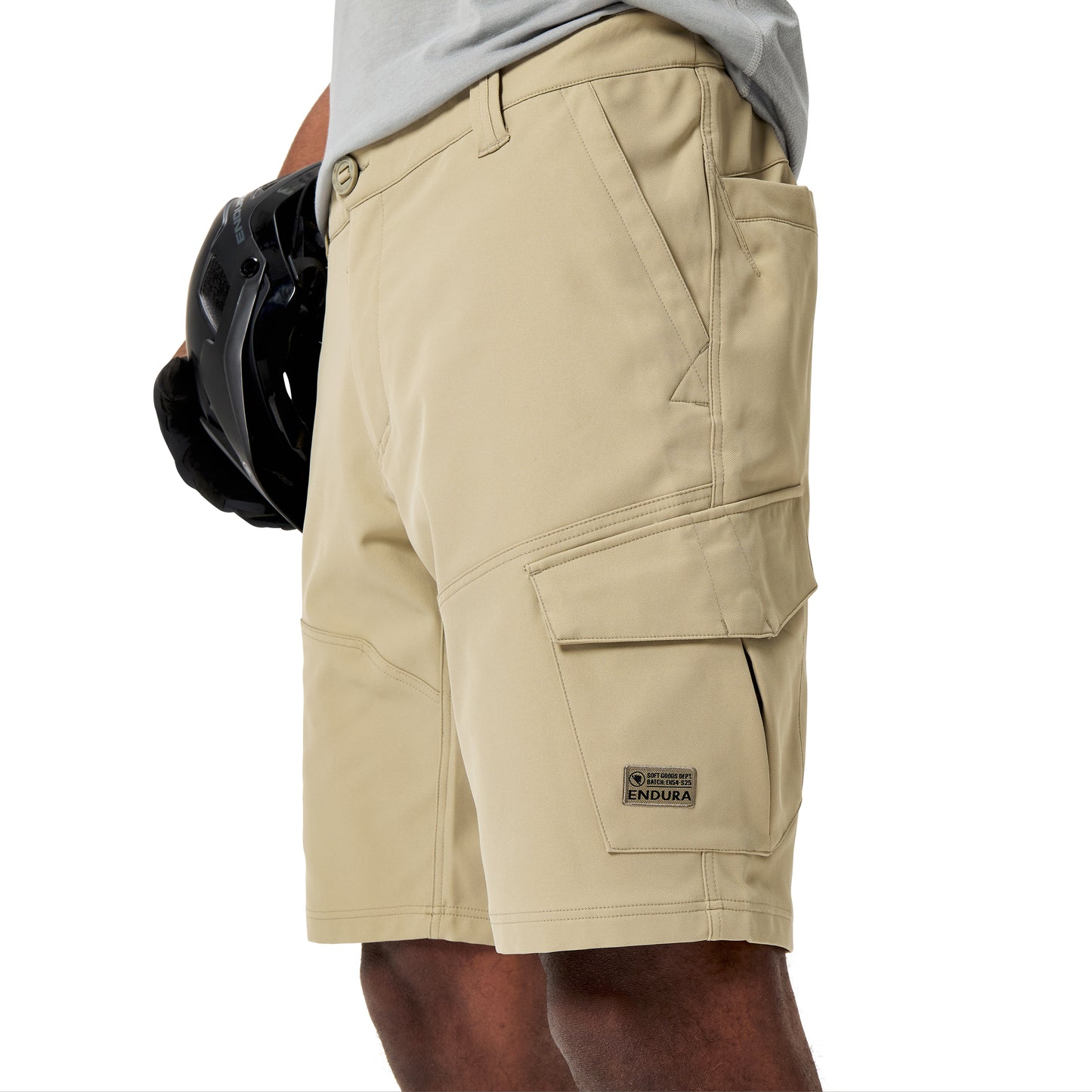 Short ENDURA LOOP CARGO Beige