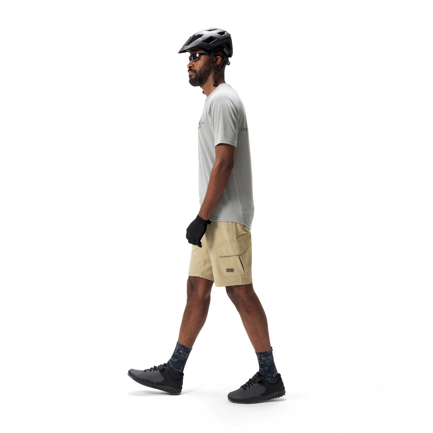 Short ENDURA LOOP CARGO Beige