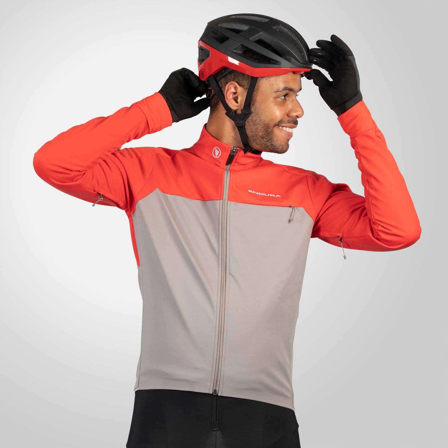 Veste ENDURA WINDCHILL II Gris/Rouge