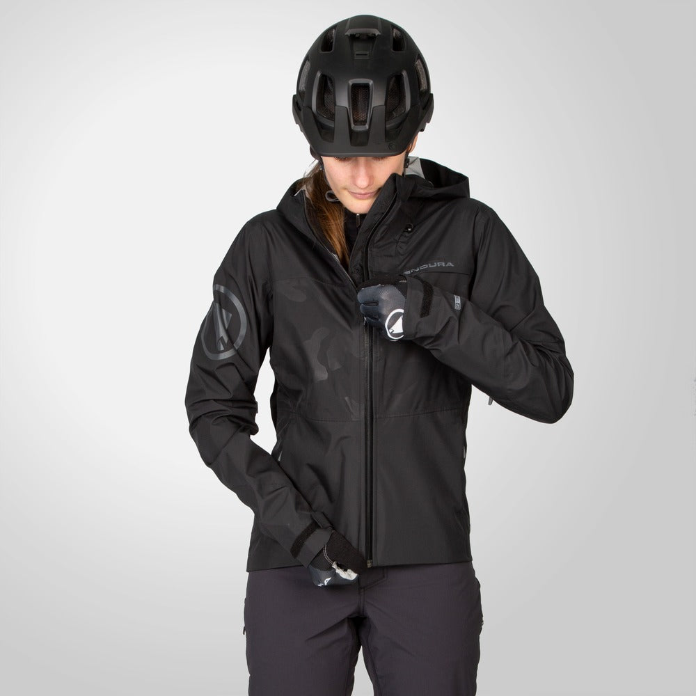 Jakke ENDURA SINGLETRACK II Dame Sort