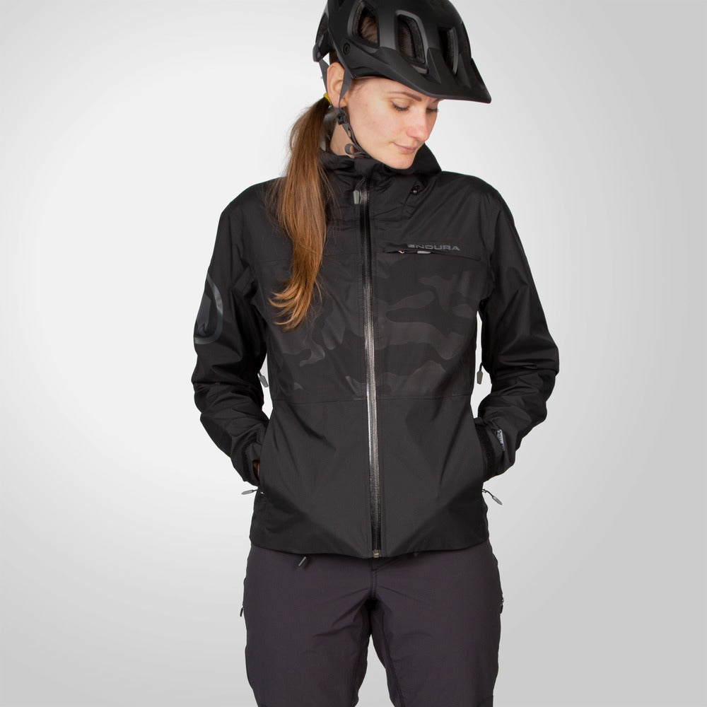 Jakke ENDURA SINGLETRACK II Dame Sort