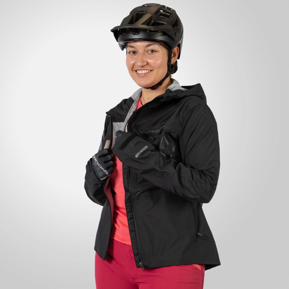Jakke ENDURA SINGLETRACK II Dame Sort