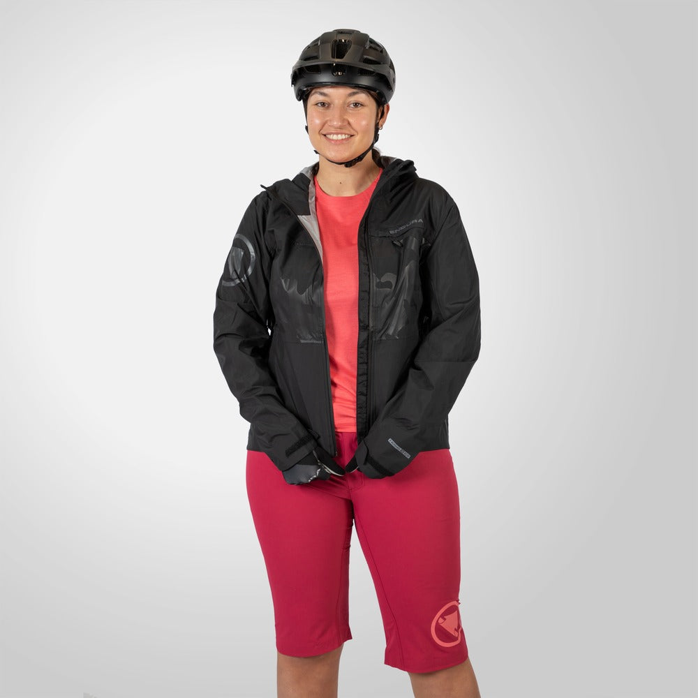 Jakke ENDURA SINGLETRACK II Dame Sort