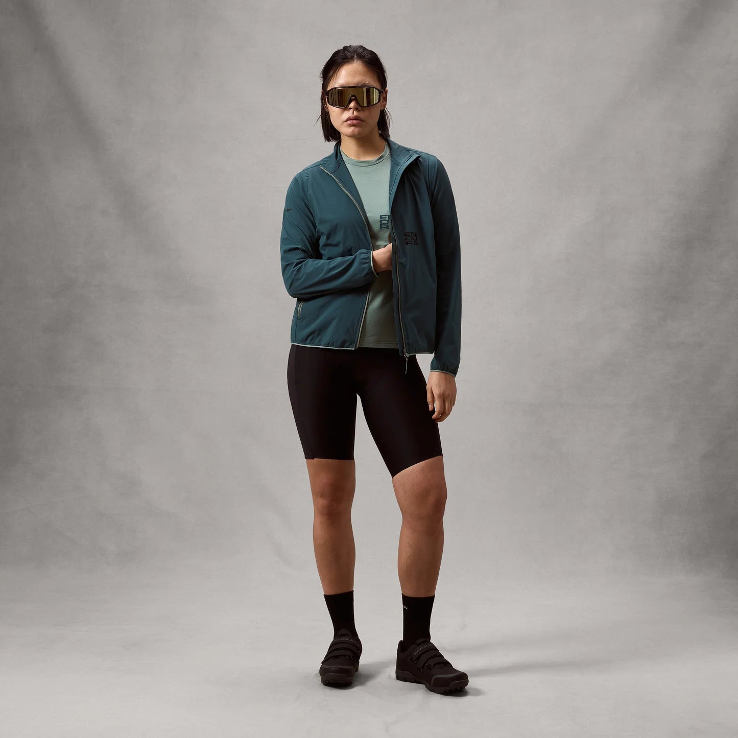Bunda ENDURA ALLTRACK RIDE PACKABLE Dámská Teal