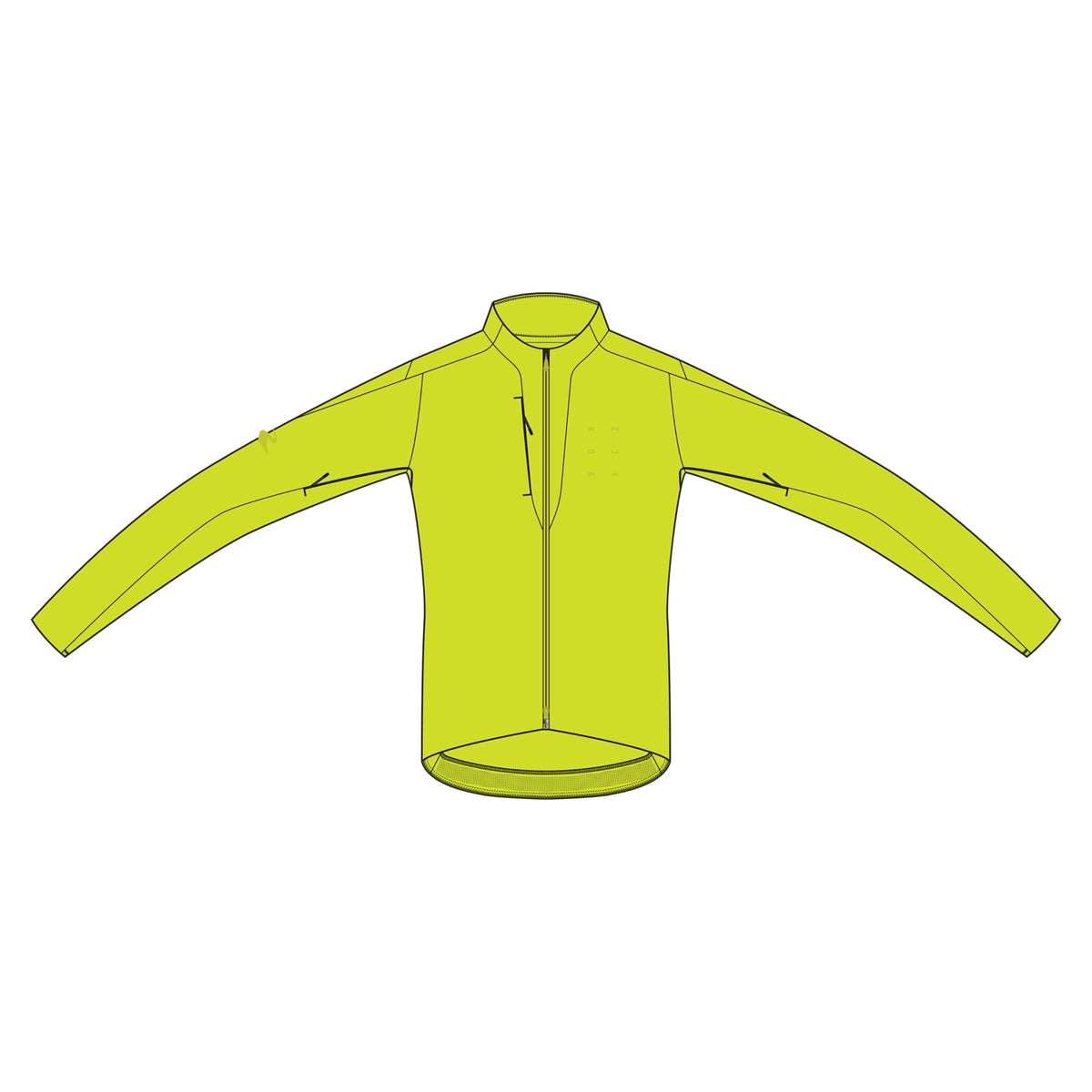 Jas ENDURA ALLTRACK RACE WIND Geel