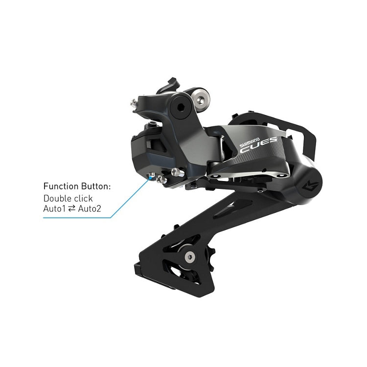 Dérailleur Arrière E-Bike SHIMANO CUES Di2 RD-U6050-GS Linkglide 10V Chape Moyenne