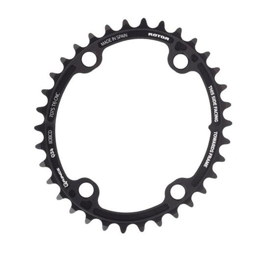 Plateau Intérieur Ovale 11V ROTOR Q-RING ALDHU / VEGAST / Shimano R9100 / R8000 110 mm