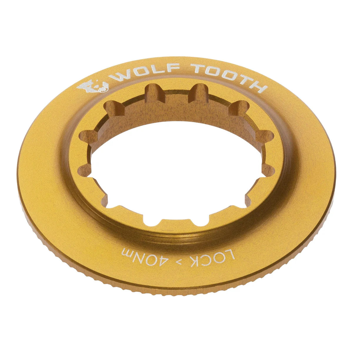 Ecrou Centerlock Interne WOLF TOOTH Or