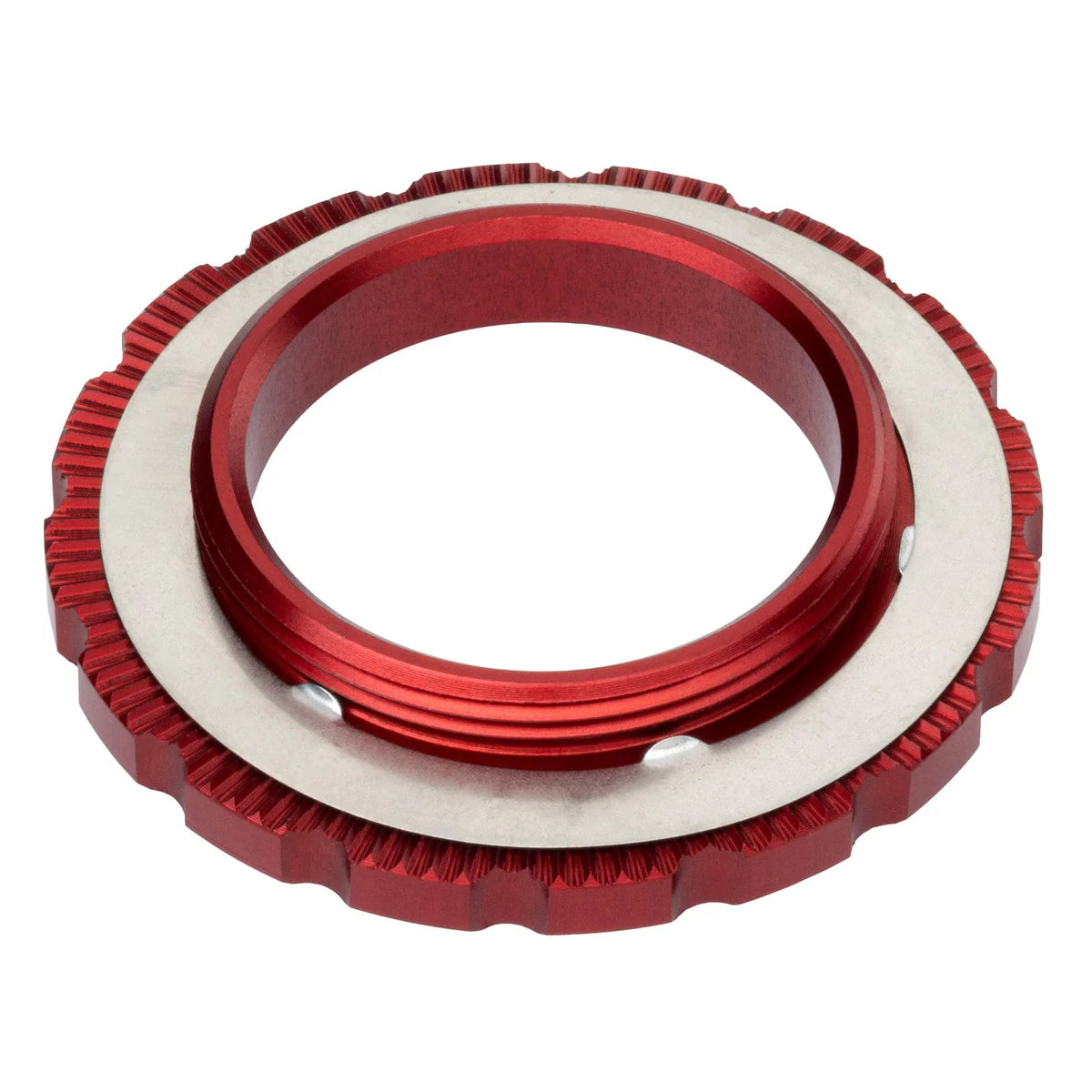 Ecrou Centerlock Externe WOLF TOOTH Rouge