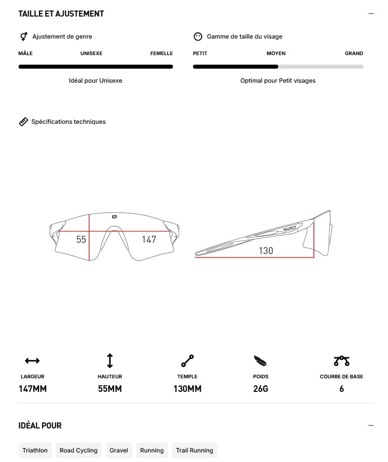 Lunettes RUDY PROJECT ASTRAL Metal Titanium Verres RP Optics Multilaser Sunset