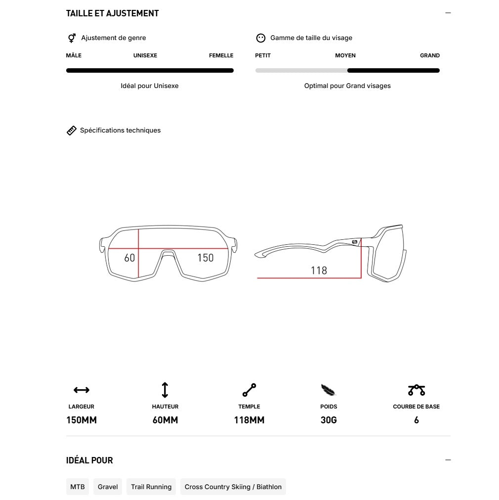 Lunettes RUDY PROJECT THUNDER Bleu Verres RP Optics Multilaser Ice