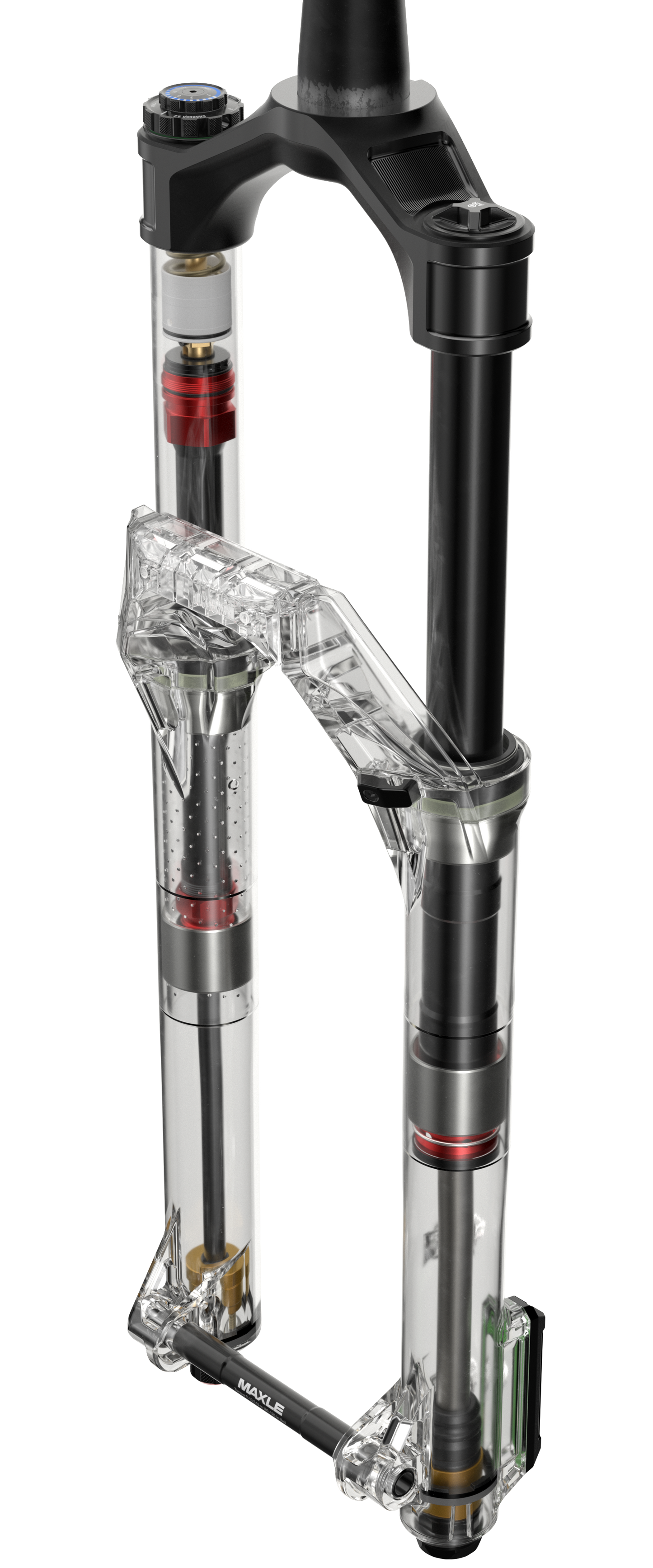 Fourche ROCKSHOX LYRIK ULTIMATE CHARGER 3.2 RC2 FLIGHT ATTENDANT 29" Axe 15x110mm Boost Rouge