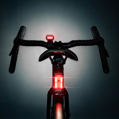 LEZYNE Radar React System – pogled straga s LED indikatorima