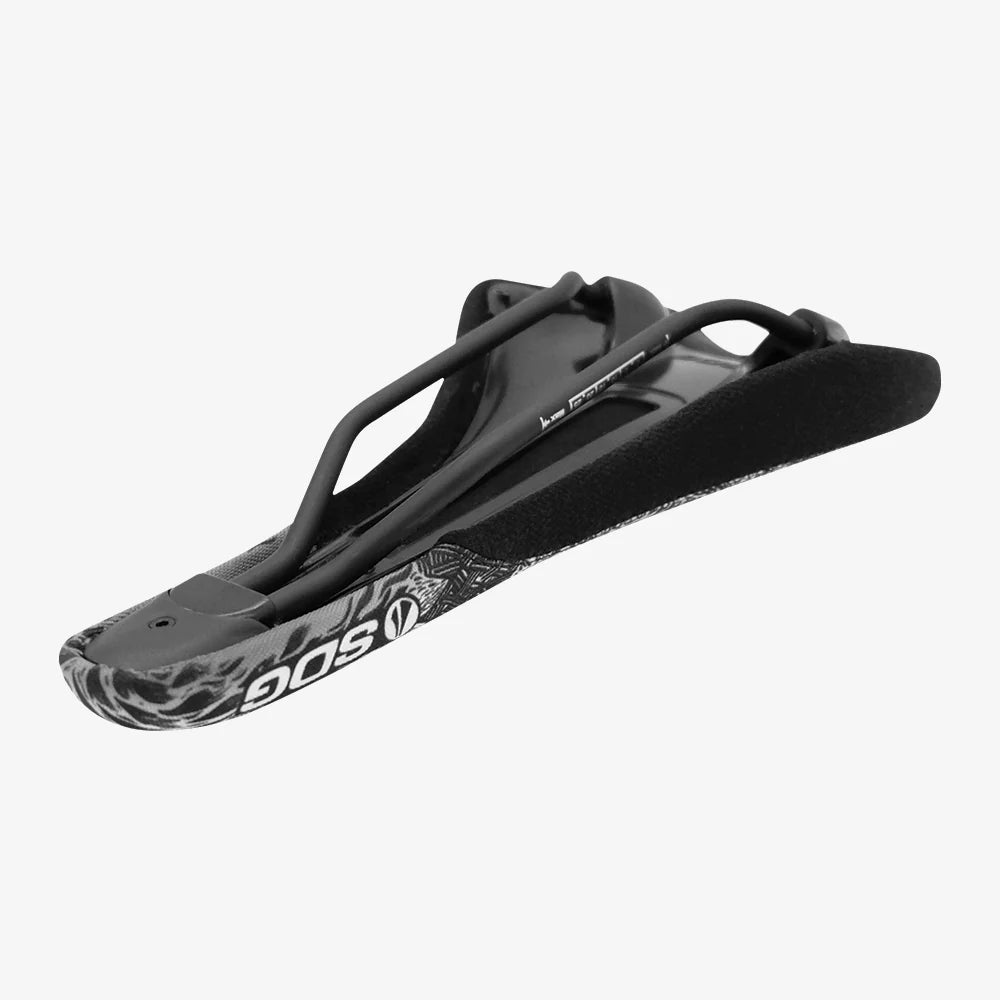 SDG OSO RADAR MTN Rails Lux-Alloy Saddle Black/White