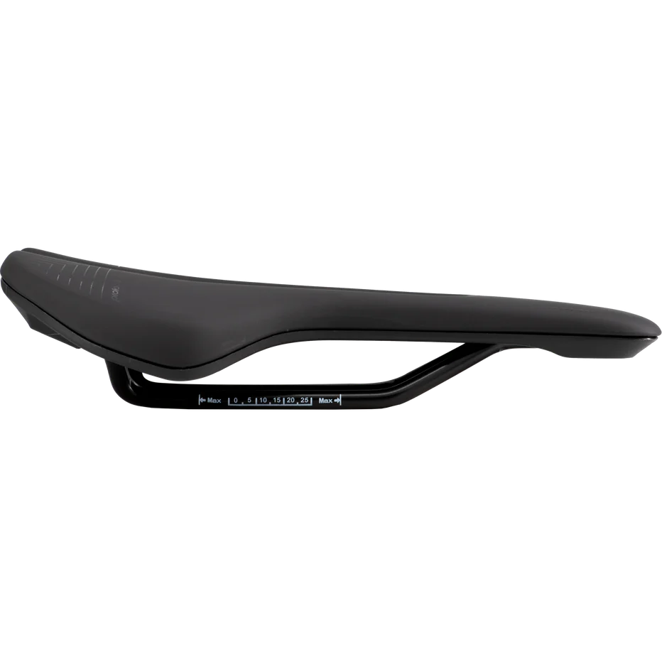 PROLOGO RAION 135mm sadel Recycled Rails stål sort