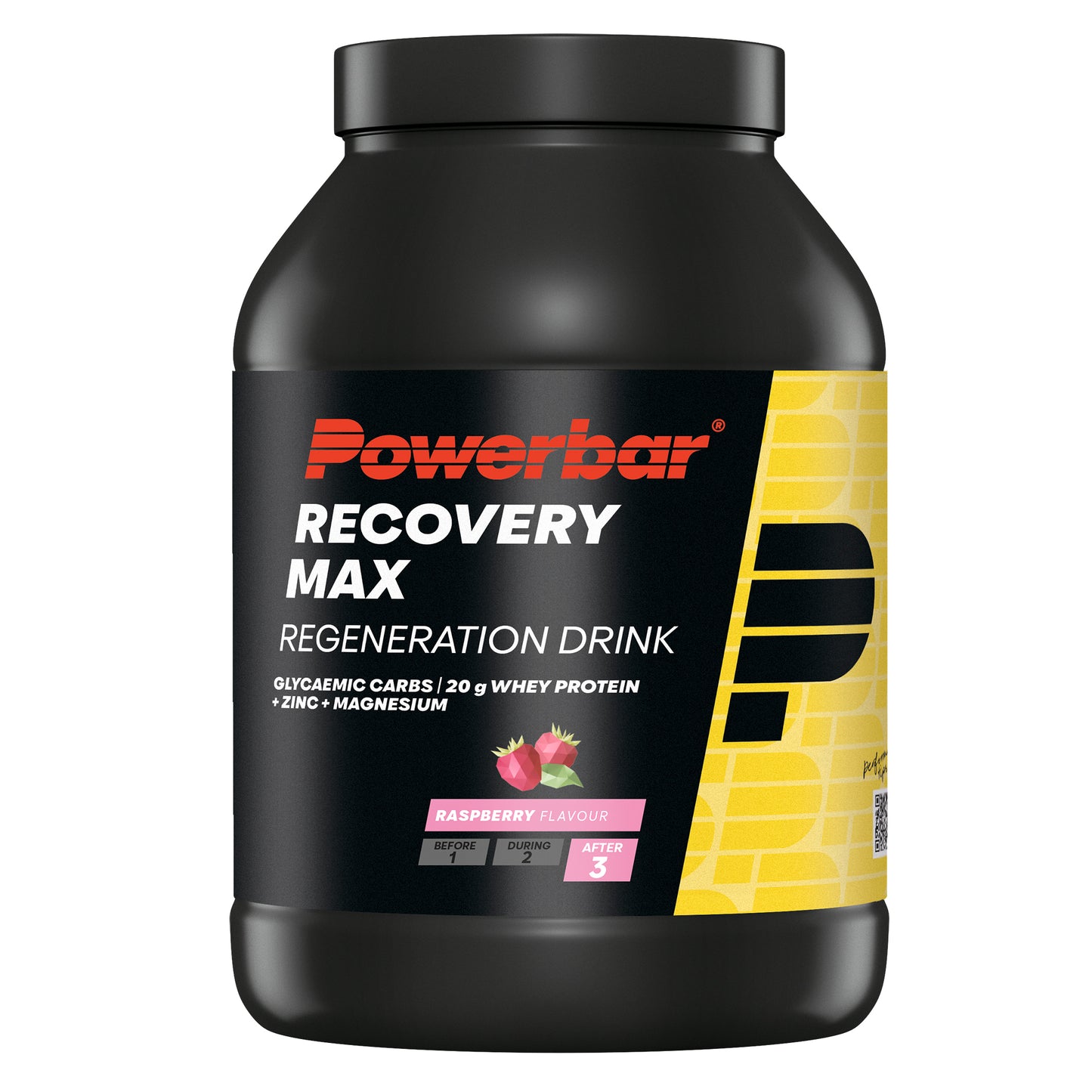 POWERBAR RECOVERY MAX Recovery Drink (1144 g) Raspberry