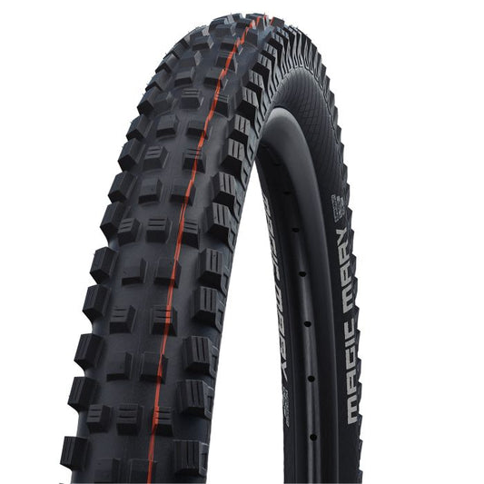 Pneu SCHWALBE MAGIC MARY 27.5x2.40 ADDIX SOFT SUPERGROUND Tubeless Ready Souple Noir