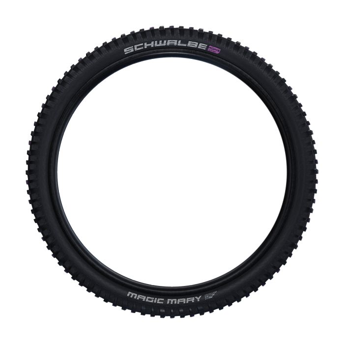 Pneu SCHWALBE MAGIC MARY 27.5x2.60 ADDIX ULTRASOFT SUPERTRAIL Tubeless Ready Souple Noir