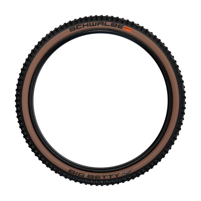 Dæk SCHWALBE BIG BETTY 29x2.40 ADDIX SOFT SUPERTRAIL Tubeless Ready Foldedæk Brun