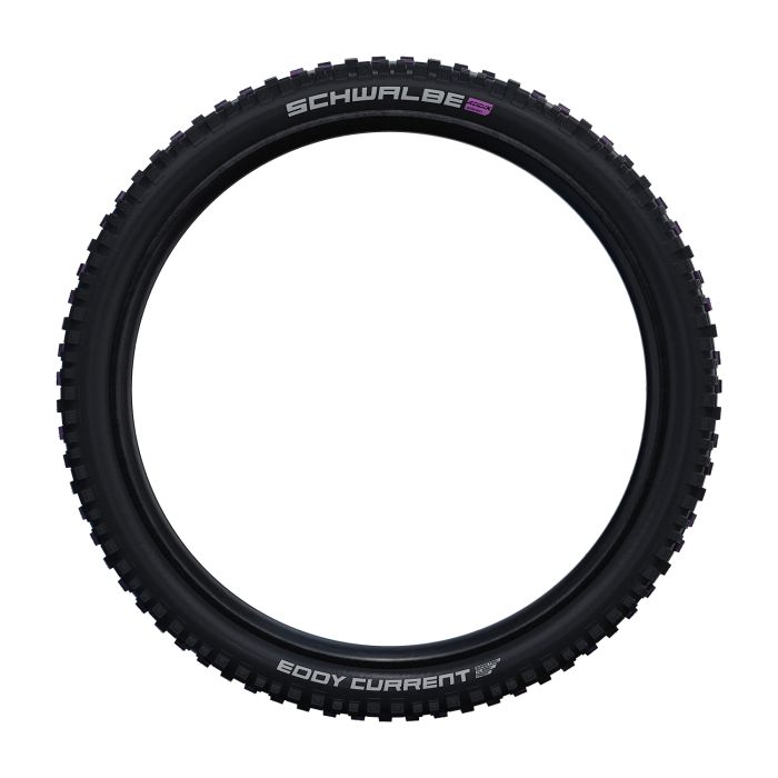 Däck SCHWALBE EDDY CURRENT FRONT 29x2.60 ADDIX ULTRASOFT SUPERTRAIL Tubeless Ready Vikbart