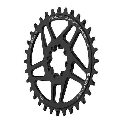 Oválný mono převodník WOLF TOOTH 12V SRAM Direct Mount 8 šroubů Offset 3mm