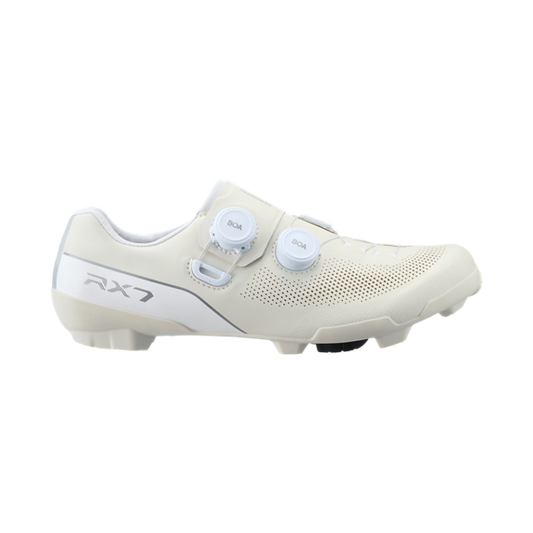 Chaussures VTT XC/Gravel SHIMANO RX710 Beige/Blanc