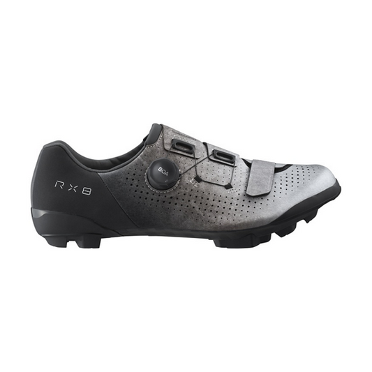 Chaussures VTT XC/Gravel SHIMANO RX801 Argent