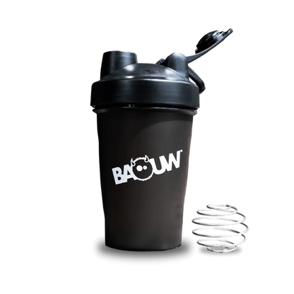 Zwarte BAOUW-shaker 500 ml - afbeelding 2