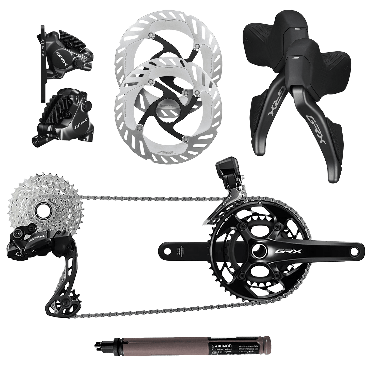 Groupe SHIMANO GRX RX825 Di2 2x12V