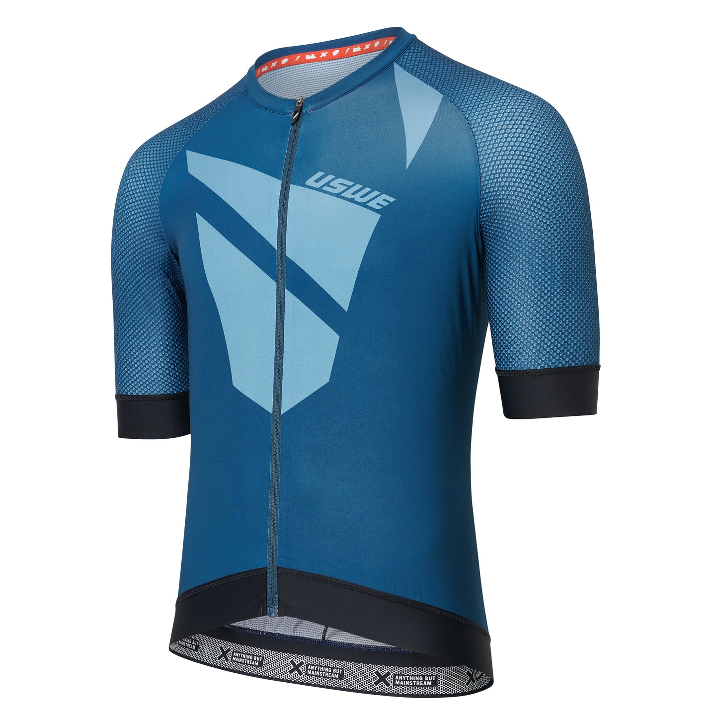 USWE SKARP GRAVEL Short-Sleeve Jersey Blue