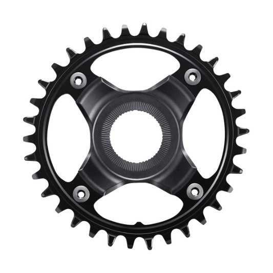 Plateau Mono E-Bike SHIMANO SM-CRE80-12-B 12V Ligne de chaine 55mm