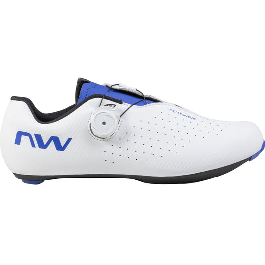 Cestné cyklistické tretry NORTHWAVE SONIC PLUS biele/modré