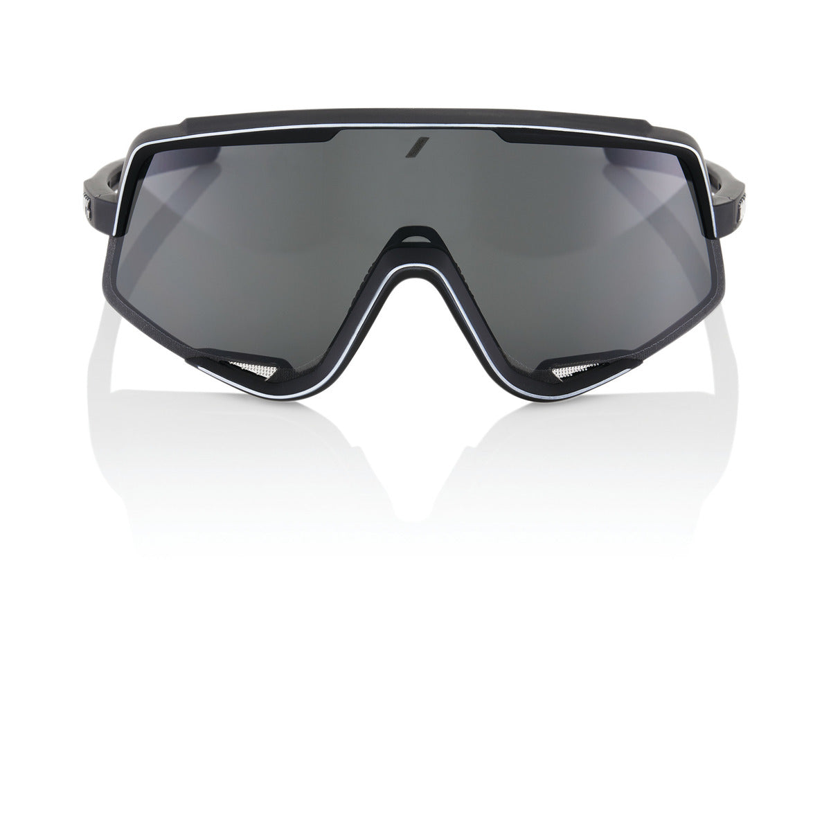 Lunettes 100% GLENDALE Soft Tact Noir Smoke Lens