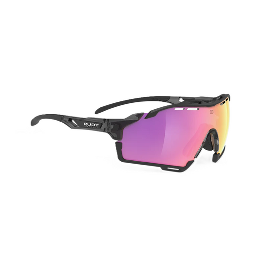Lunettes RUDY PROJECT CUTLINE Crystal Ash Verres RP Optics Multilaser Sunset