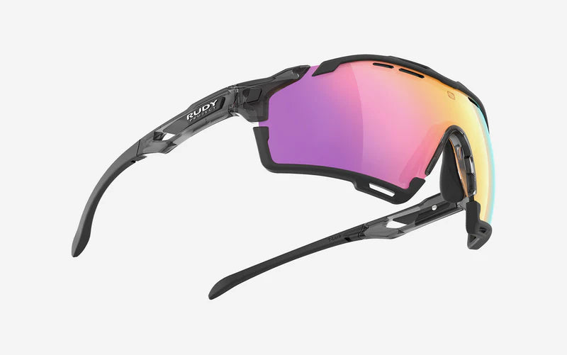 Óculos RUDY PROJECT CUTLINE Crystal Ash Lentes RP Optics Multilaser Sunset
